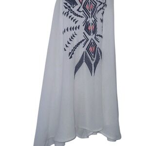 Live 4 Truth Womens X1 Criss Cross Back Tunic Umbrella Aztec Boho Beach Festival